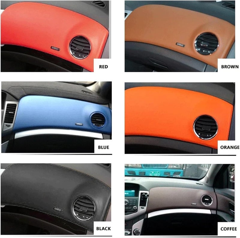 QASULER Microfiber Leather Car Door Armrest Cover - Image 3