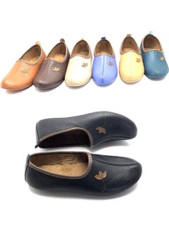 Derilax Genuine Leather Hajj Umrah Tawaf Slippers and Home Shoes  - Image 1