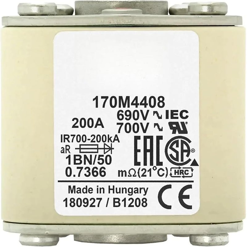 الفضية فيوز 170M4410 مكون كهربائي - Image 3