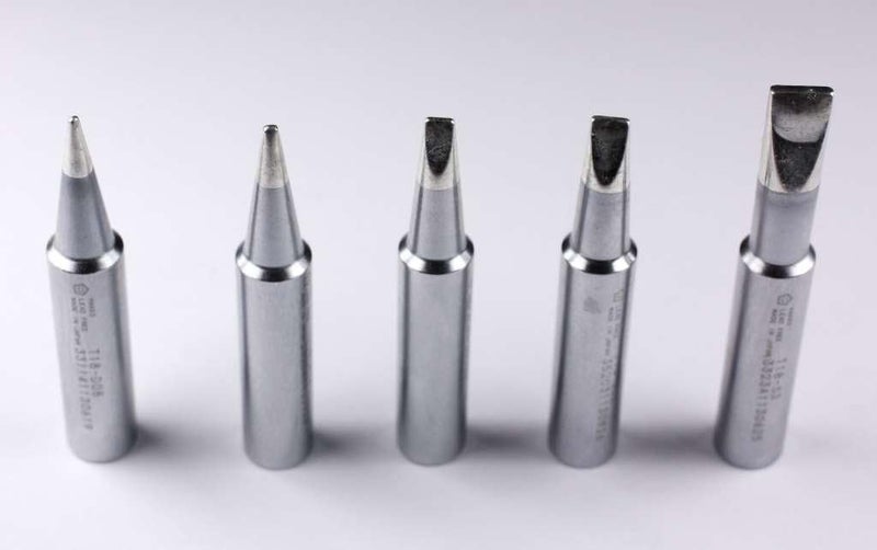 Hakko T18 Series Chisel Pack with T18-D08/D12/D24/D32/S3 Tips Model (Japan Import) - Image 1