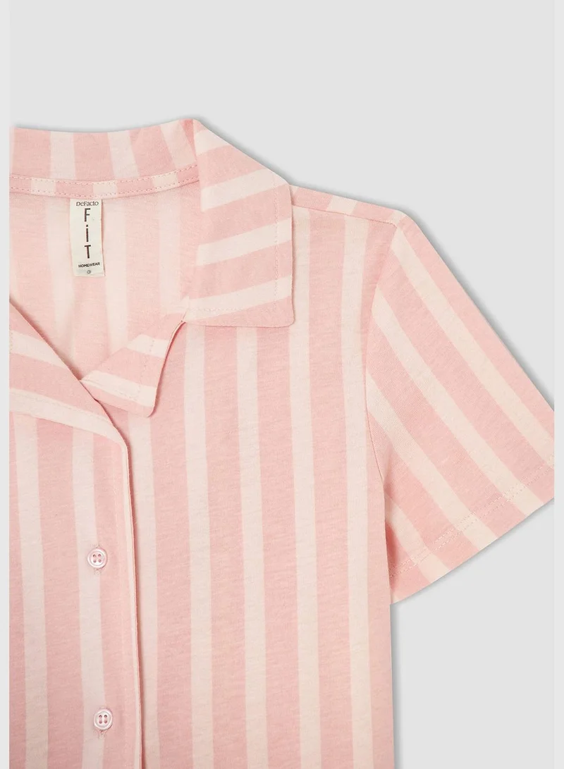 ديفاكتو Girl Homewear Regular Fit Knitted Pyjamas