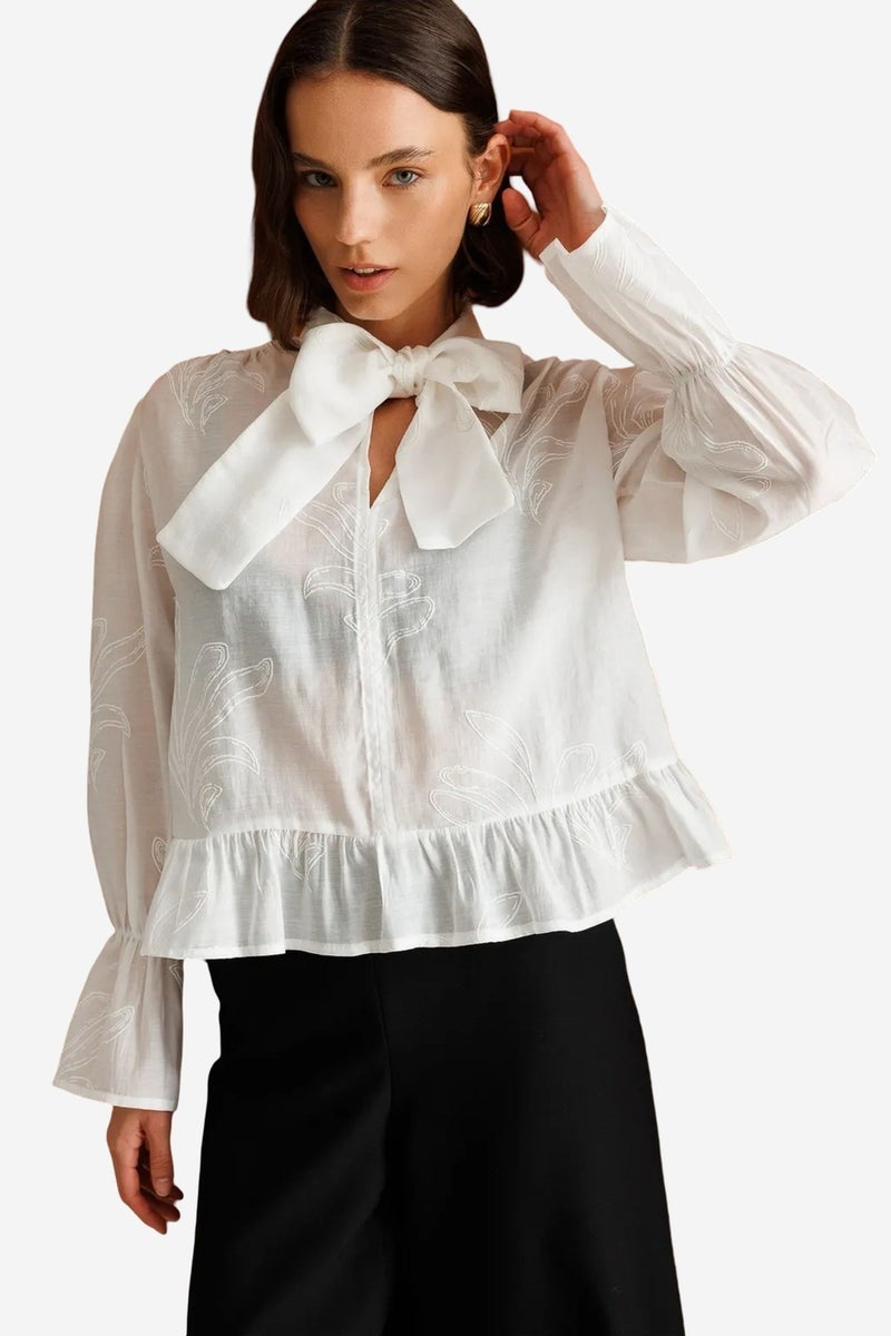 MIXRAY Cotton Blouse - Image 2