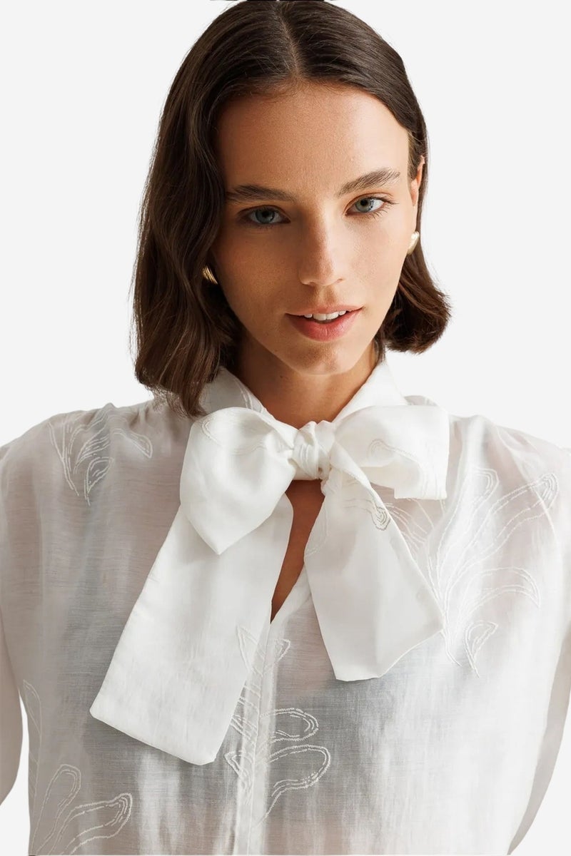 MIXRAY Cotton Blouse - Image 5