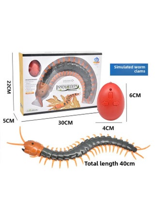 Explosions Strange Simulation Remote Control Animal Infrared Trick Remote Control Snake Remote Control Caterpillar Toy-Color:Remote Control Black Centipede - pzsku/ZAB00BFA025A6448A597BZ/45/1745567099/74078185-0ee4-48d7-8fc4-7a24d260cbe4