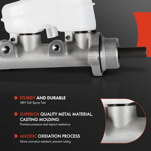 A-Premium Brake Master Cylinder Compatible with Chrysler, Jeep and Plymouth Vehicles - Prowler 2002, Cherokee 1995-2001, Grand Cherokee 1995-1998, Prowler 1997/1999-2001 - Replace OE# 4761941, 4882872 - Image 2