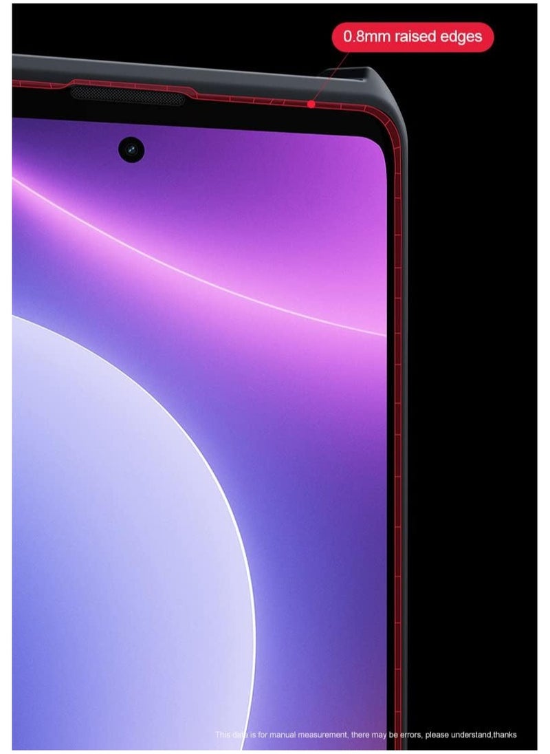 Xiaomi Poco F5 Case Airbags Shockproof Shell Back Transparent TPU+PC Case For Poco F5