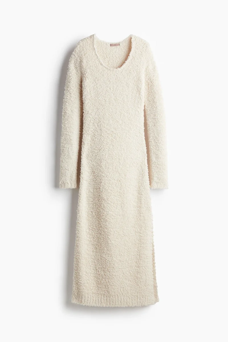H&M Fluffy-knit dress