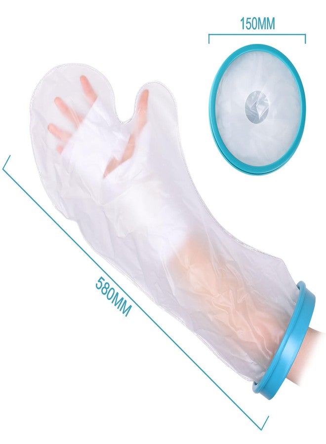 WNHTFAC Waterproof Cast Cover Arm Adult for Swimming, Cast Protector for Broken Hand, Reusable Adult Half Arm Cast Sleeve Bag Cast Cover for Shower Bath Arms Hands Wrist Finger to Keep Wounds Dry - Image 4