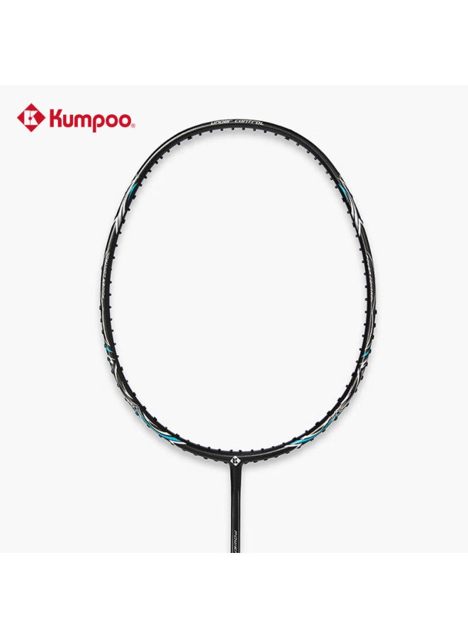 كومبو Kumpoo مضرب الريشة الطائرة K520 نسخة مطورة، Xunfeng كربون بالكامل 4u مضرب متوازن، K520pro مضرب فردي أنيق، مجهز مسبقًا بالخيوط - Image 3