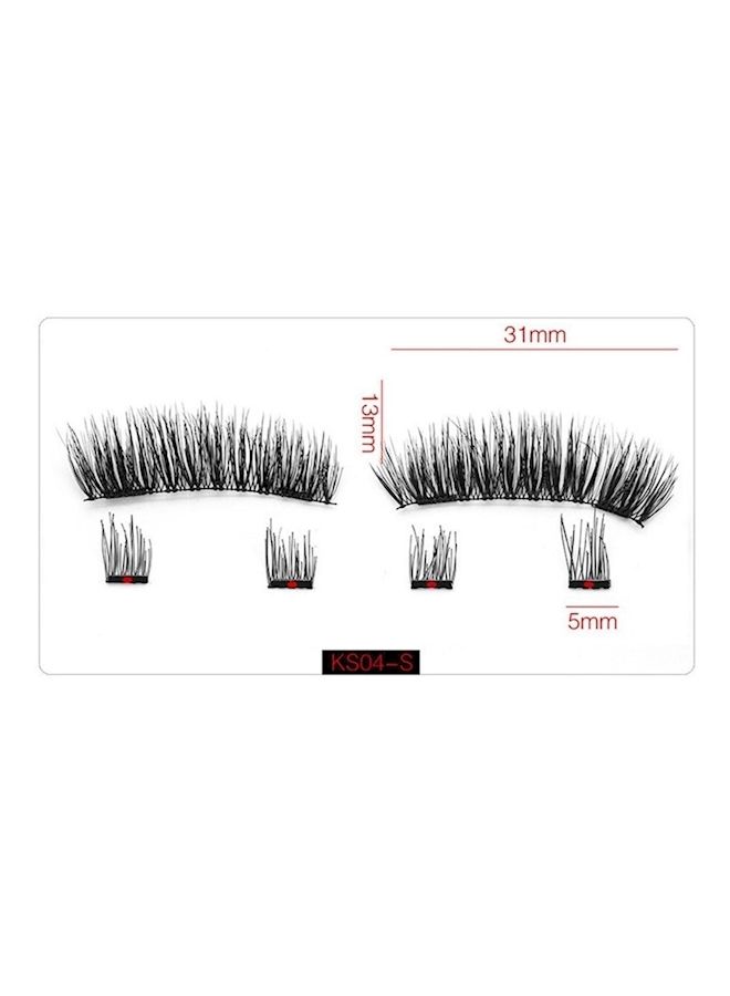NIBEMINENT Magentic False Eyelashes Black - Image 2