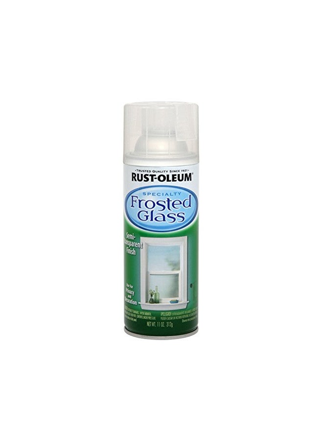 Rust-Oleum 342600 Frosted Glass Spray Paint, 11 oz, Frosted Glass(Packaging May Vary) - Image 1