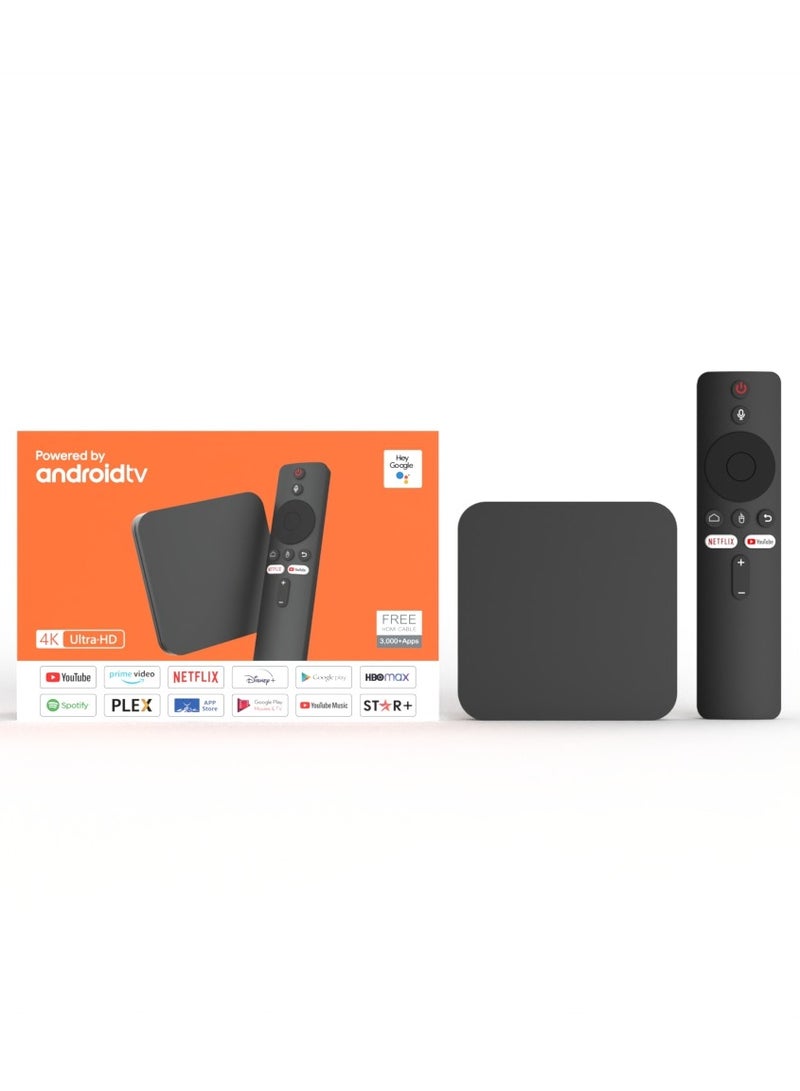 Android 12 Smart TV Box with 4K Resolution, Bluetooth Control, Voice Support, 2GB RAM and 8GB ROM - Image 2