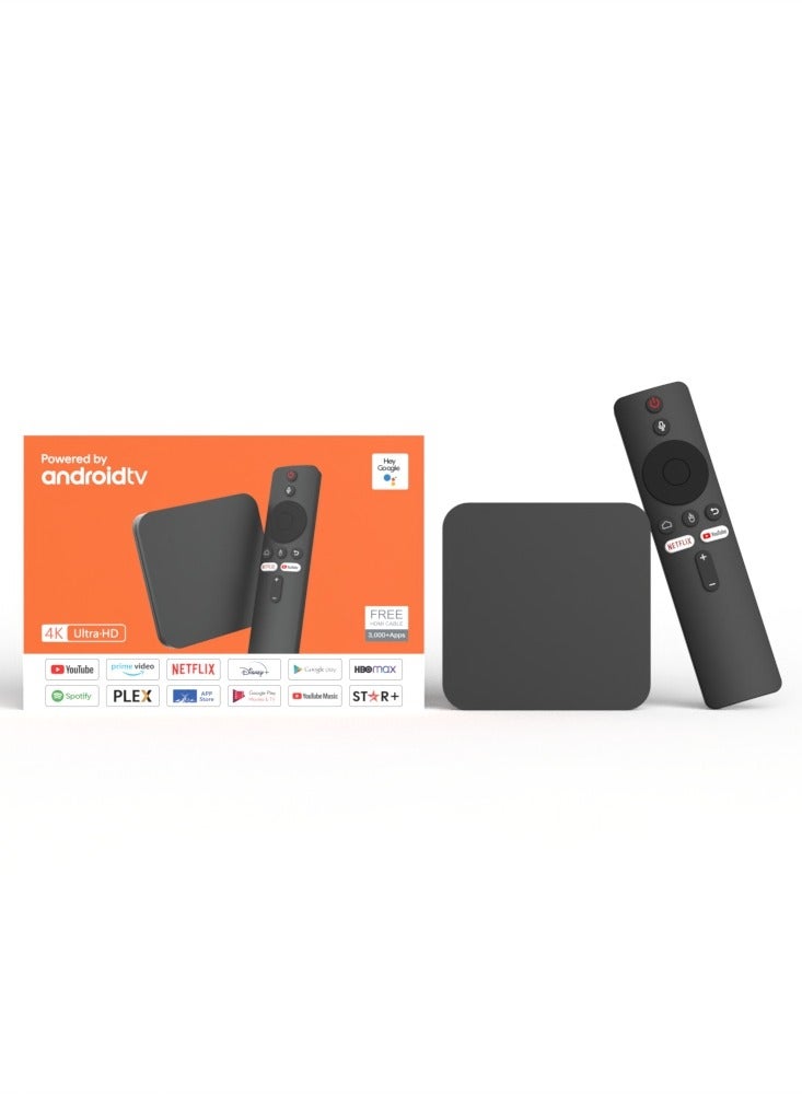 Android 12 Smart TV Box with 4K Resolution, Bluetooth Control, Voice Support, 2GB RAM and 8GB ROM - Image 1