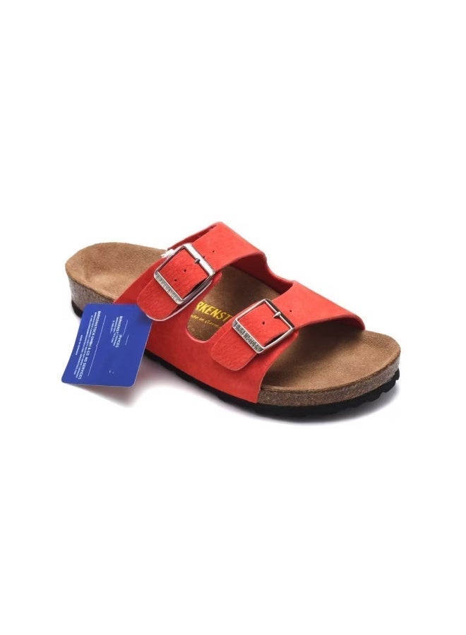 Birkenstock Arizona Yellow Two-Strap Adjustable Buckle Comfort Sandals - Image 3