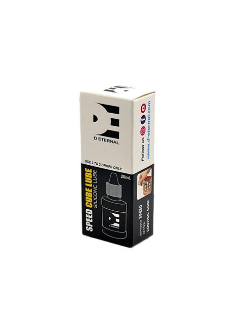 D ETERNAL Cube Silicone M Lube Oil Lubricants For Rubix Rubic Magic Puzzle Cube (20Ml) | Best Price KSA | Riyadh, Jeddah D ETERNAL Cube Silicone M Lube Oil Lubricants For Rubix Rubic Magic Puzzle Cube (20Ml) | Best Price KSA | Riyadh, Jeddah