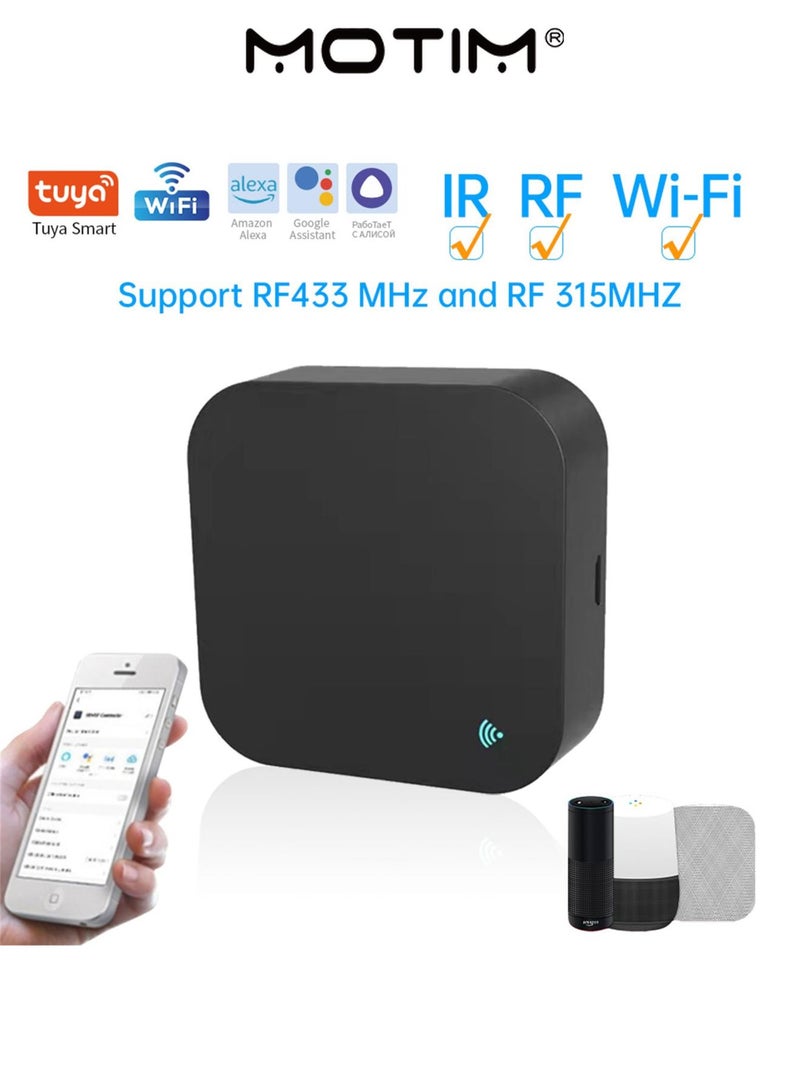 Motim WiFi IR Universal Remote Control Smart Home Infrared Remote Blaster for TV STB A/C Curtain Motor Works with Google Home - Image 3