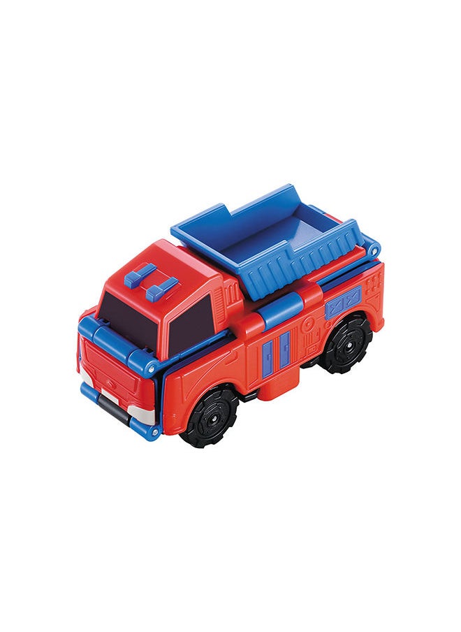 TRANSRACERS 3 Pieces Blister Card Pack Of Construction Vehicle  - Image 2