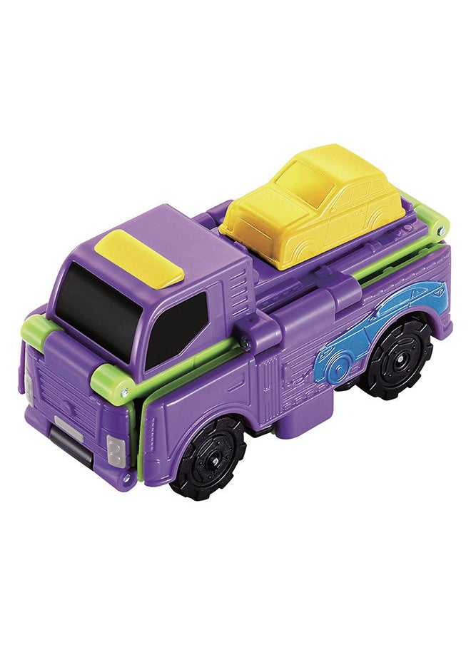 TRANSRACERS 3 Pieces Blister Card Pack Of Construction Vehicle  - Image 4