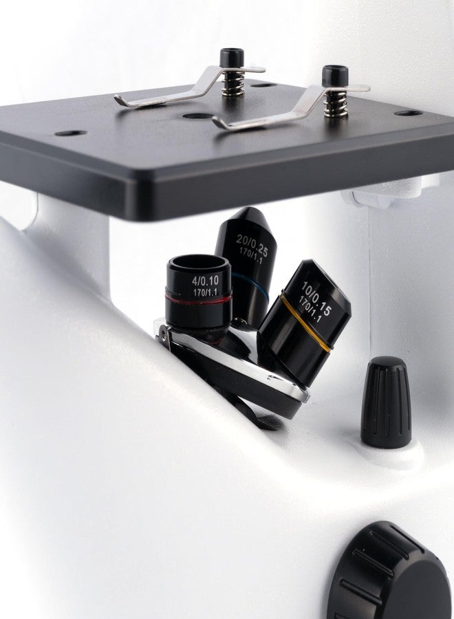 BRESSER National Geographic Inverted Microscope Set with Accessories 40-400x Power Magnification Ages 10+ - Image 4