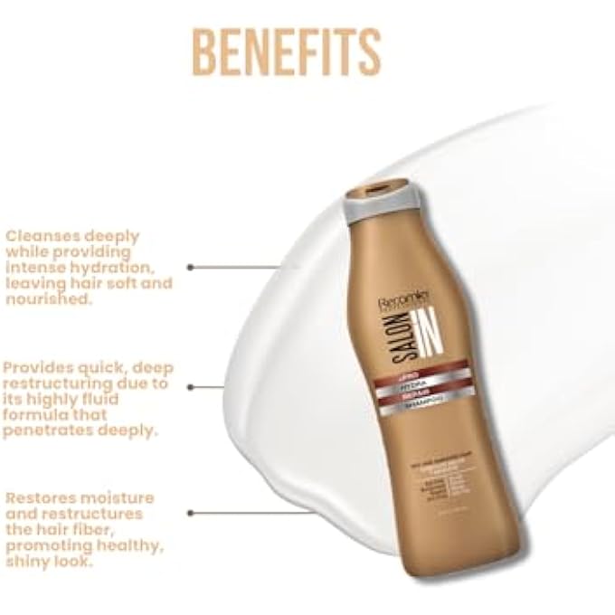 SALON IN 34028 HYDRATING SHAMPOO SODIUM FREE | CHAMPU SIN SAL HIDRATANTE - Image 2