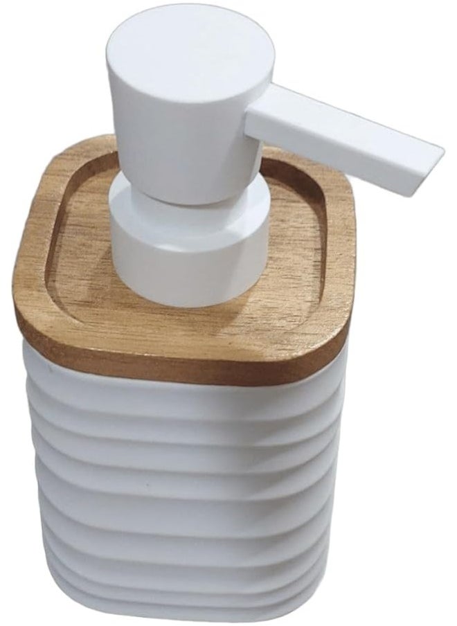 Generic Shower Gel Pump - Practical and Easy-to-Use Design for Organizing Bathroom Supplies SU (White)  - Image 3