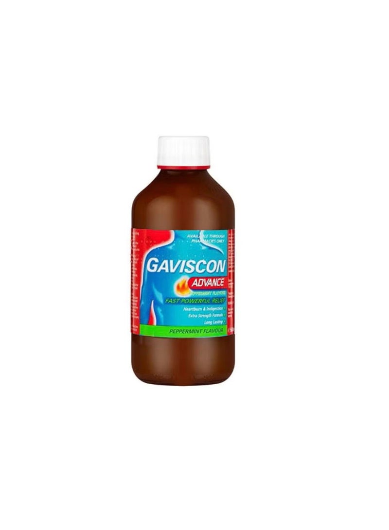 Gaviscon Advance Peppermint Liquid 300 mL