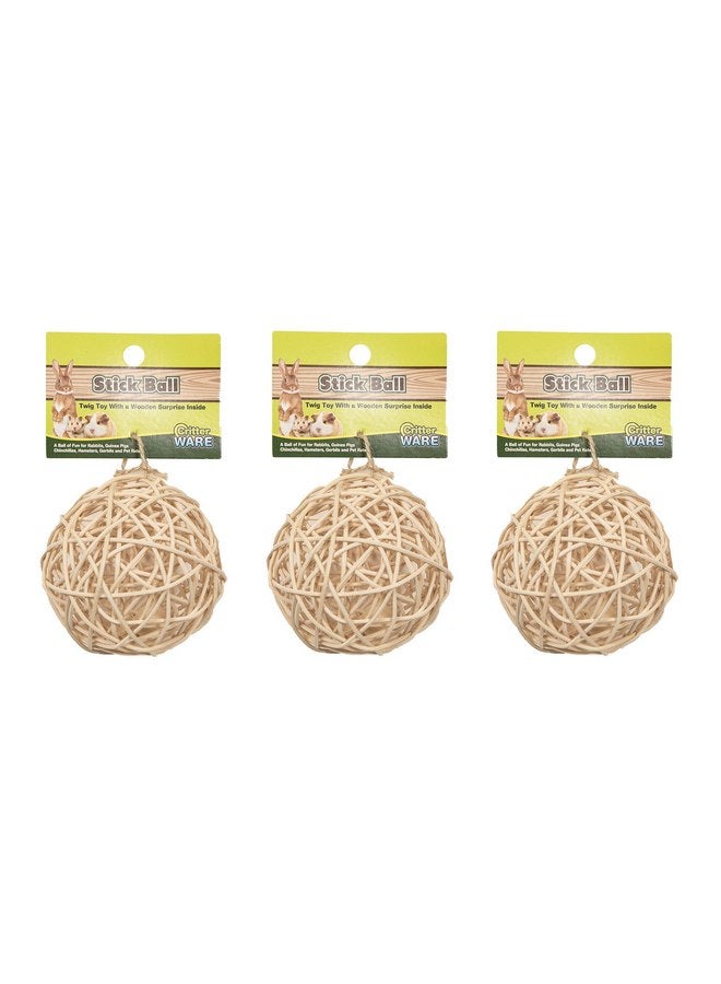 وير مانيوفاكتشارينج حلوى كرات العصي الجوزية من شركة Ware Manufacturing [مجموعة من 3 قطع] - Image 1