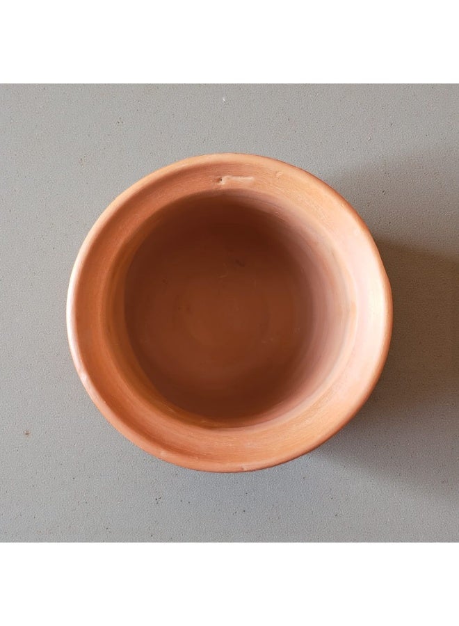 color zone pottery Turkish vase-shaped earthenware casserole dish - handmade, microwave safe, handcrafted - Image 2