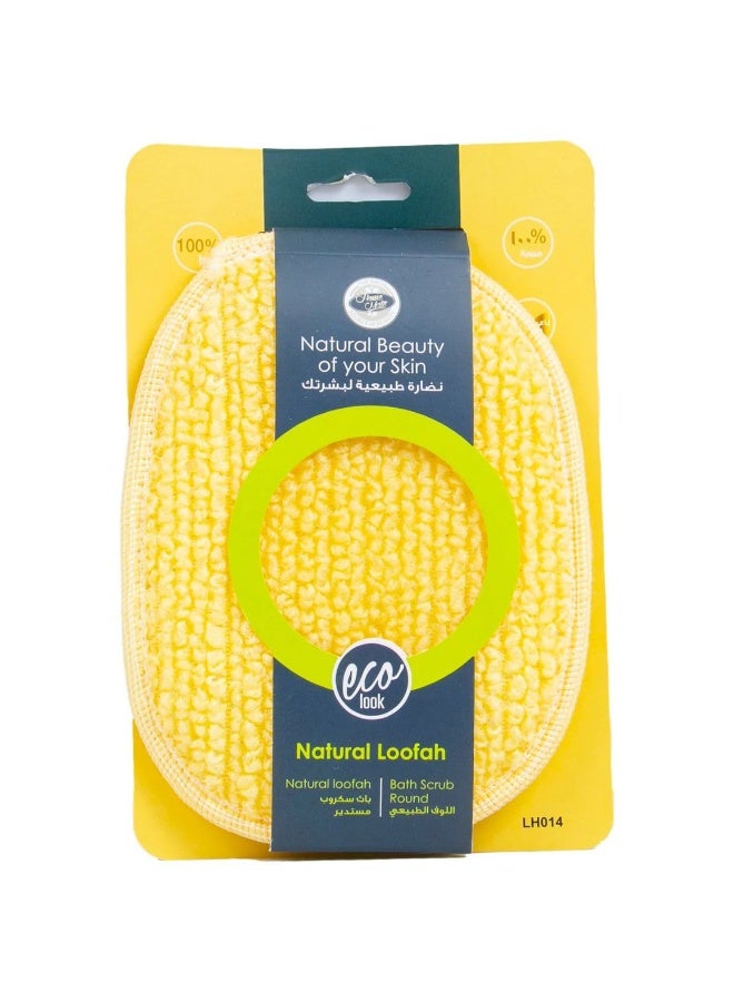 Home Mate Natural Loofah Bath Scrub 1 Pc - Image 1