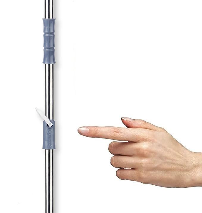 VAULT BHARAT Vault Bharat Premium Moppers for Cleaning Floor 360 Spin Adjustable Floor Cleaning Stainless Steel Mopping Stick Set with 4 Microfiber Replaceable Mop Refill Warranty 1 Year - Image 5