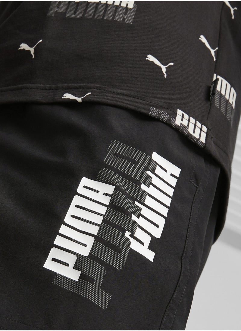 PUMA - Essentials Kids Boys Logolab Woven Shorts - Image 1