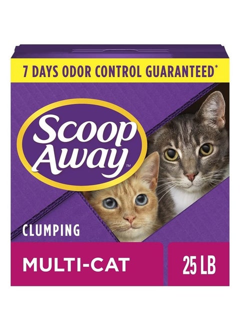 Multi-Cat Clumping Cat Litter, Scented 11.3 KG