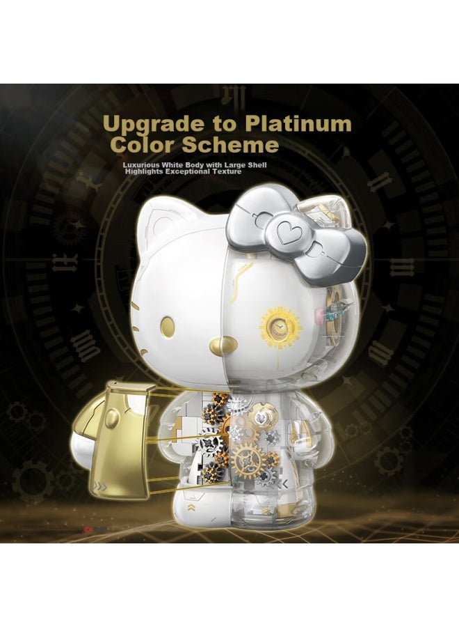 Top Toy Sanrio okitty Platinum Large Building Blocks, Assembly Toy For Children, Girls' Birthday Gift - Image 1
