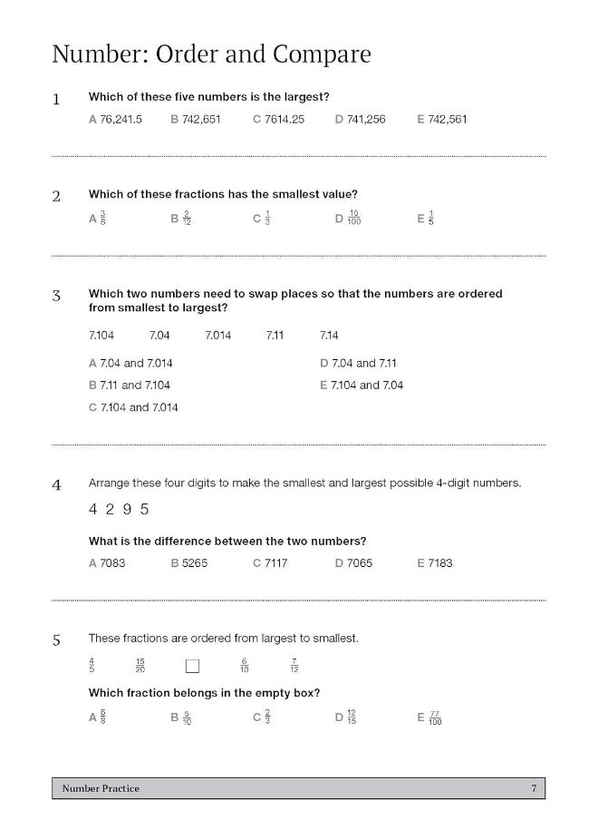 null - 11+ Maths Practice and Test for the GL Assessment - Image 1