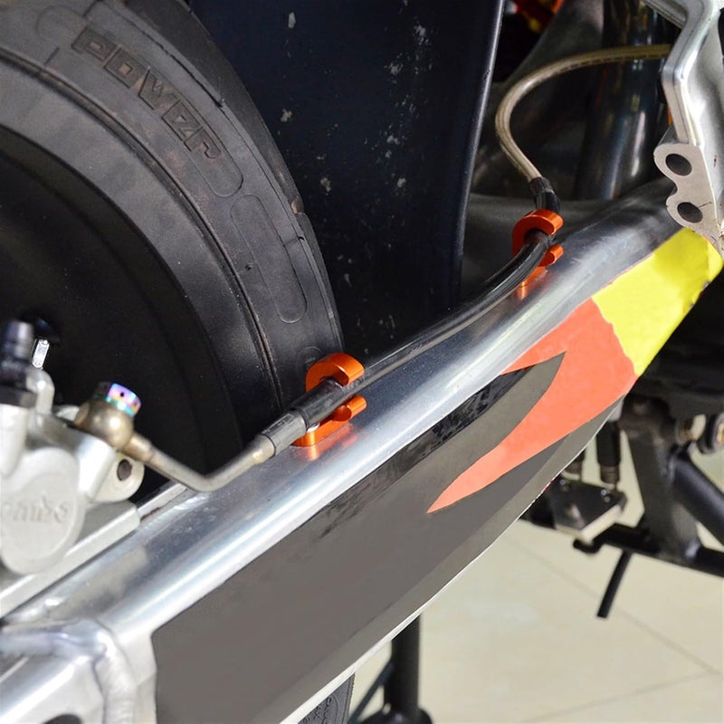 Wivplex Motorcycle Brake Hose Clamp Holder - Image 3