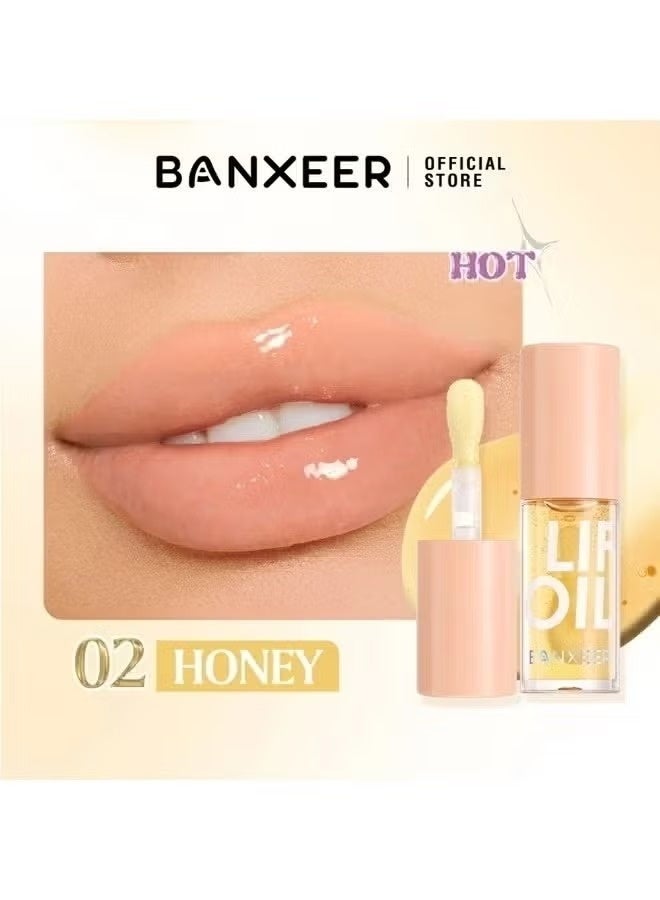 بانكسير جلوسي بوتي مونستر زيت الشفاه اللامع 02 عسل 02 عسل 4غم - Image 4