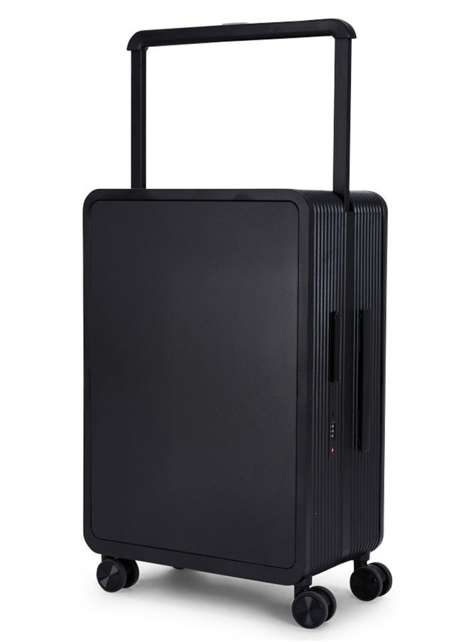 LIMRA Travel Bag From Limra Made Of PC Cabin Carry Check-In Luggage Trolley Size 20 inch Color Black  - Image 1