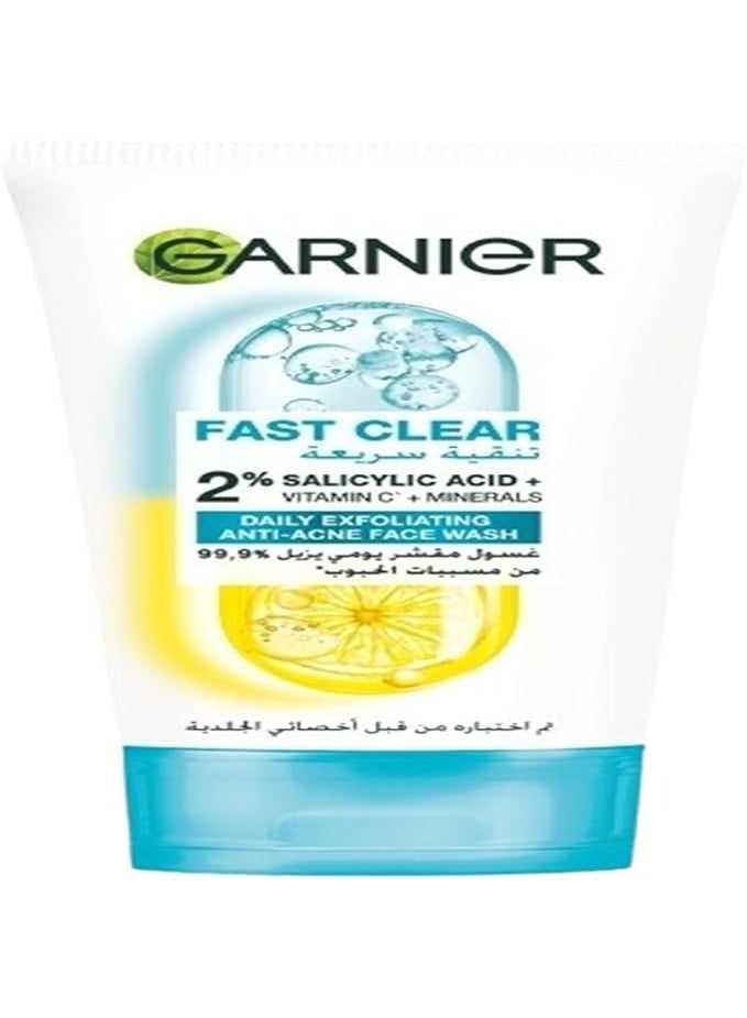 garnier SKINACTIVE FAST CLEAR SCRUB 50ML - Image 2