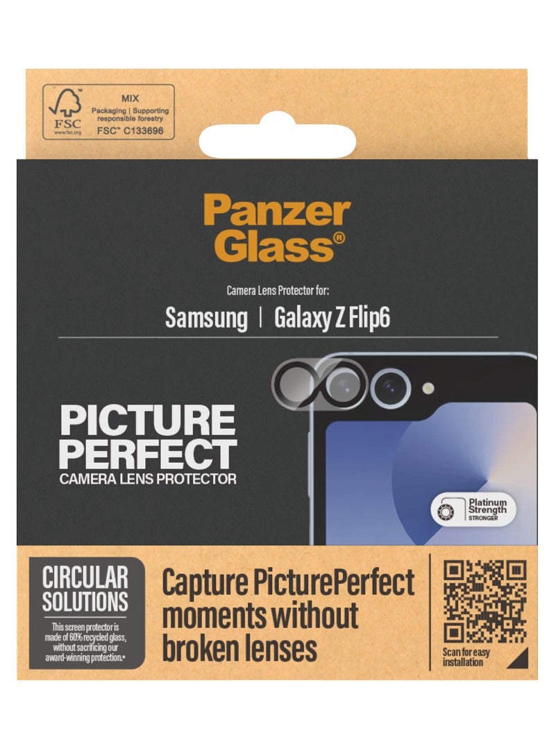 PanzerGlass واقي عدسة PanzerGlass® PicturePerfect لهاتف Samsung Galaxy Z Flip6 - Image 3