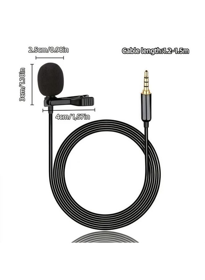 Wired Lapel Microphone Omnidirectional Pickup Anti Noise Type C Interface - Image 4