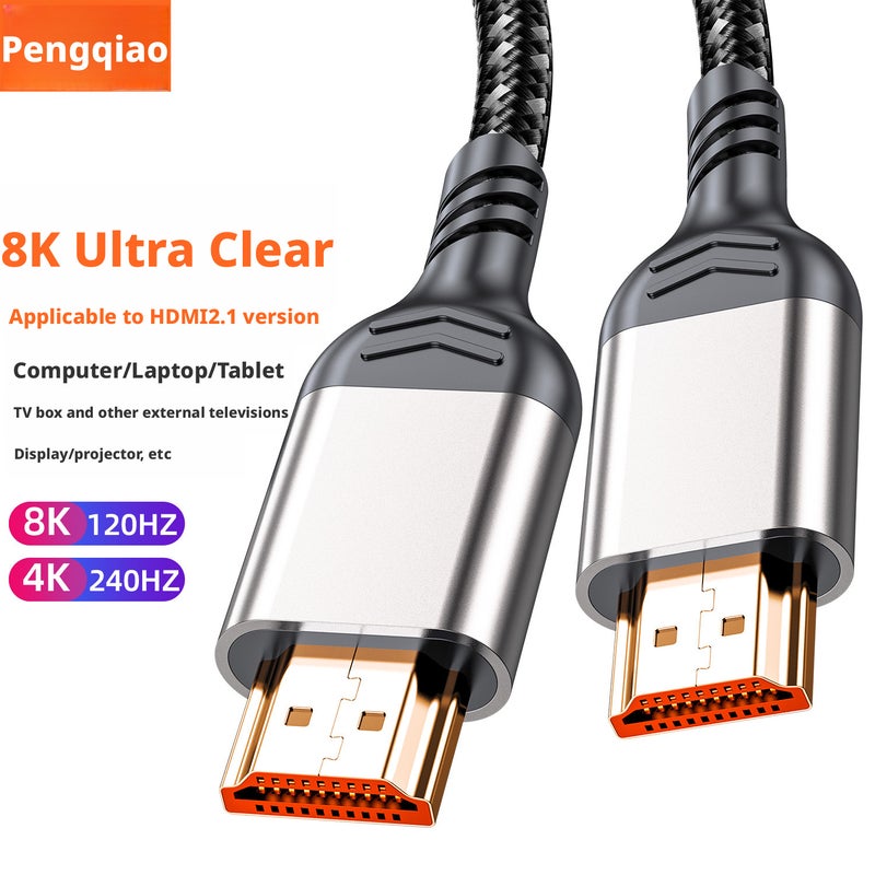 كابل HDMI 2.1 ألياف بصرية 8K60Hz 4K240Hz - Image 2