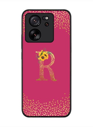 Rugged Black Edge case for Xiaomi 13T / Xiaomi 13T Pro, Slim fit Soft Case Custom Monogram Initial Letter Mandala Floral Pattern Alphabet-R (Dark Pink Rose) - pzsku/ZAB02EEC7ECAF06D4C870Z/45/_/1704954802/07a6a523-1e9d-46c0-9fa7-18dc7b224bd6