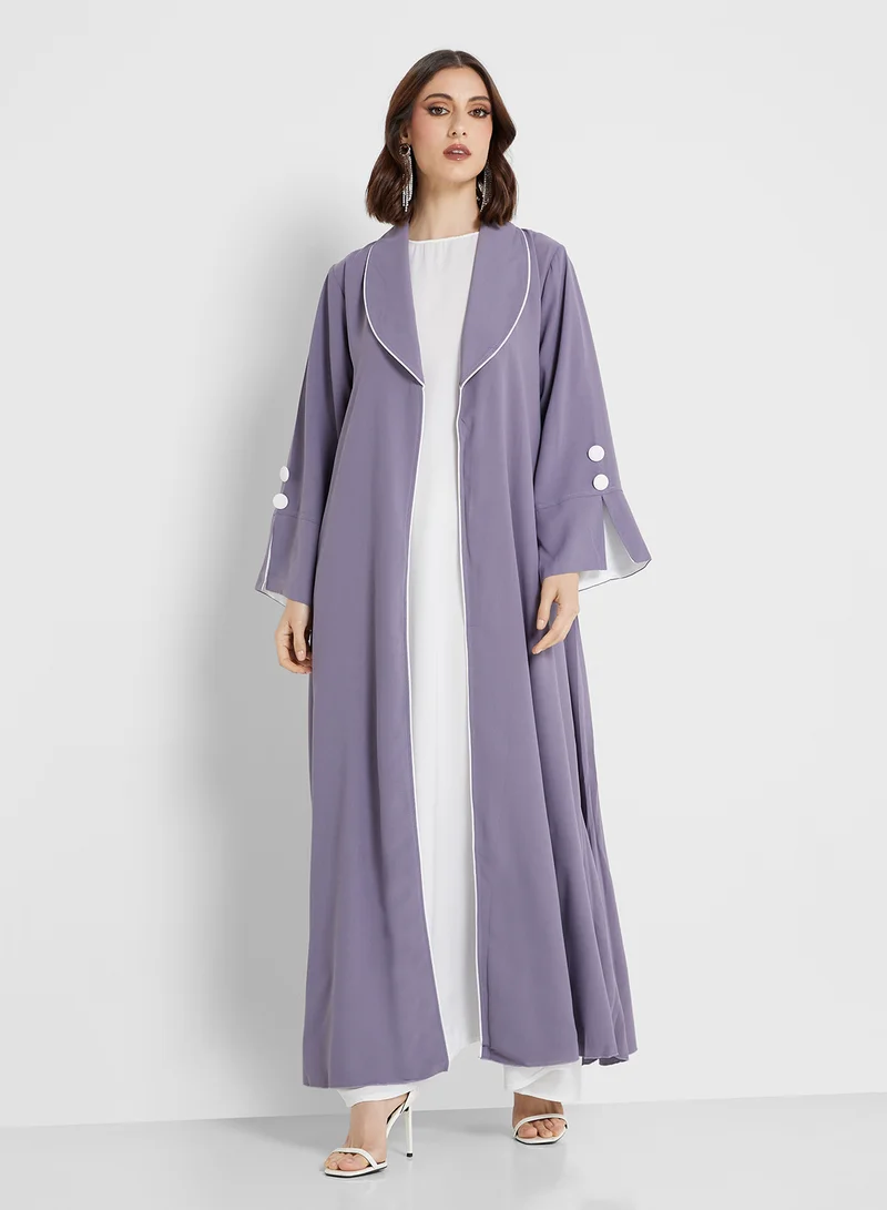 Khizana Abaya With Back Pleat