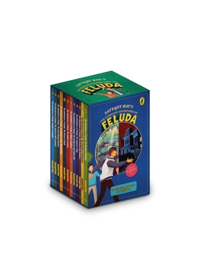 The Complete Adventures of Feluda 12 Classic Mysteries for Children (Special Birthday Edition Collector's Edition Box Set) 