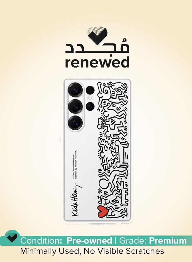Samsung Renewed - Galaxy S25 Ultra Genuine Flipsuit Phone Case, white - Image 1