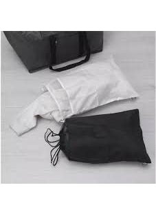 Graidient span Graidient span BRODERLIG Laundry Bag blackwhite34x50 cm 13 38x19 58 Set of 2  - Image 2