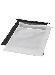 Graidient span Graidient span BRODERLIG Laundry Bag blackwhite34x50 cm 13 38x19 58 Set of 2  - Image 1
