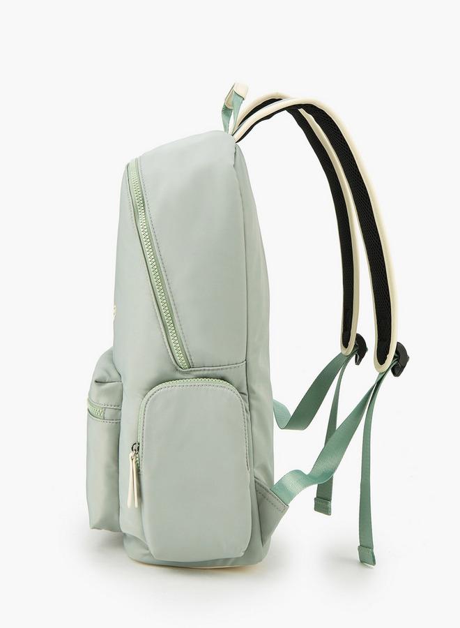 Lee Cooper Logo Print Polyester Backpack With Adjustable Straps - Image 4