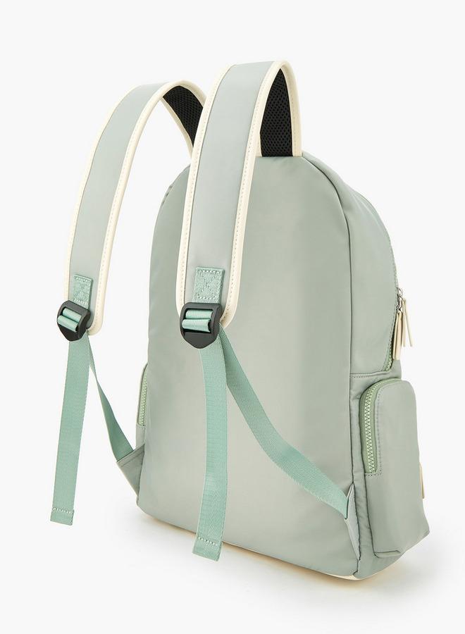 Lee Cooper Logo Print Polyester Backpack With Adjustable Straps - Image 5