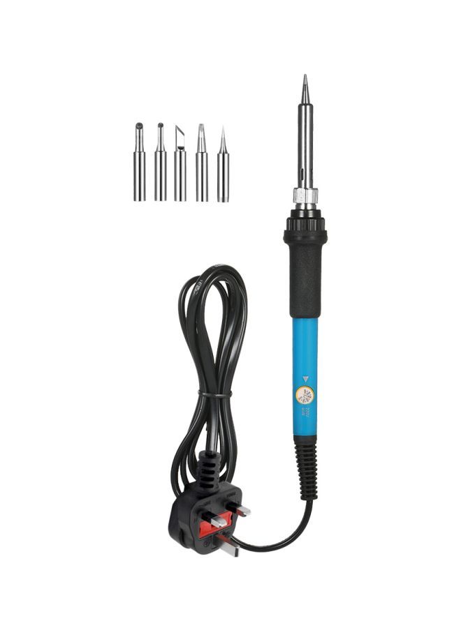 NIBEMINENT Electric Soldering Pen Blue/Silver/Black 195mm - Image 1